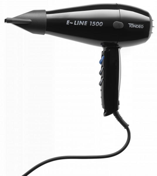 Tondeo Fön E-Line 1500 schwarz