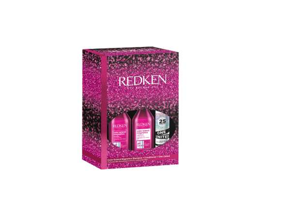 REDKEN Geschenkset Color Extend Magnetics Shampoo + Conditioner + One United