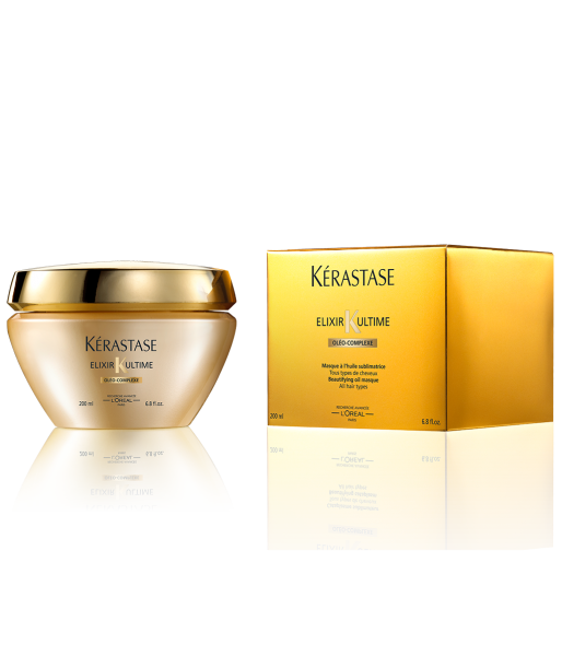 KÉRASTASE Elixir Ultime Masque, pflegende Öl-Maske 200ml