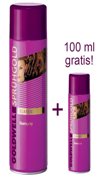 Goldwell Sprühgold Haarspray 600 ml + GRATIS Reisegröße 100ml