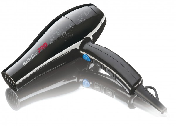 Babyliss Pro Haartrockner Föhn Schwarz 2000W
