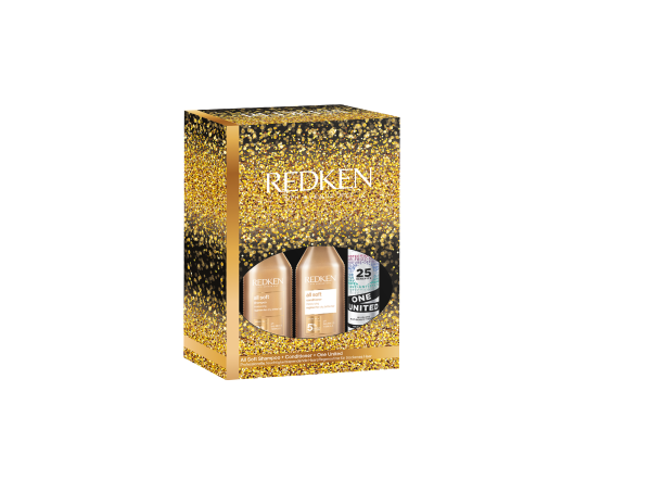 REDKEN All Soft Geschenkset Shampoo + Conditioner + One United